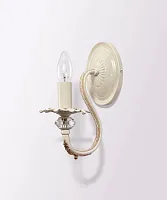 Бра SALERNO W138.1 Lucia Tucci без плафона 1 лампа, основание белое в стиле классический 