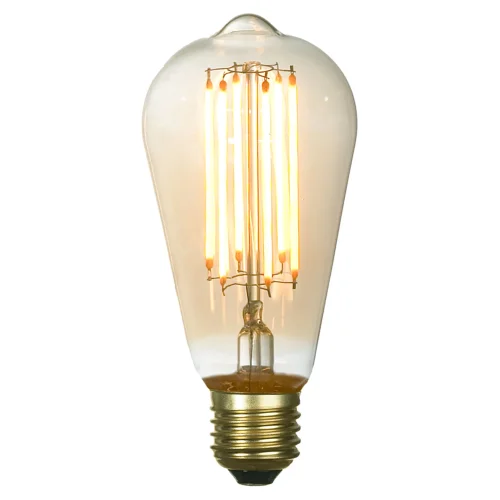 Светильник подвесной Murray GRLSP-8171 Lussole прозрачный 4 лампы, основание золотое в стиле современный  фото 8