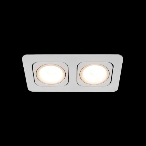 Светильник точечный LED Screen 10328/2A White LOFT IT белый 2 лампы, основание белое в стиле современный хай-тек прямоугольный фото 4