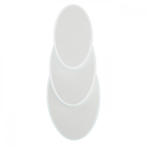 Бра LED Comerio OML-01901-25 Omnilux белый на 1 лампа, основание белое в стиле хай-тек современный 