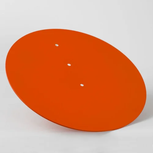 Торшер LED Boise LSP-0916 Lussole со столиком оранжевый 1 лампа, основание оранжевое в стиле лофт хай-тек
 фото 7