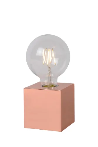 Настольная лампа Cubico 20500/05/17 Lucide без плафона 1 лампа, основание медь металл в стиле винтаж 