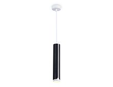 Светильник подвесной TN51611 Ambrella light чёрный 1 лампа, основание белое в стиле хай-тек современный трубочки