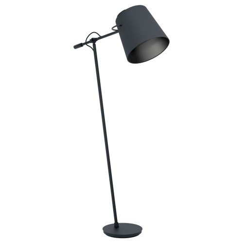 Торшер Granadillos 39867 Eglo  чёрный 1 лампа, основание чёрное в стиле современный
