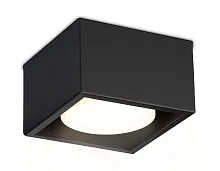 Светильник накладной TN70827 Ambrella light чёрный 1 лампа, основание чёрное в стиле современный хай-тек круглый