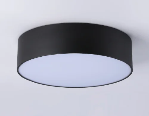 Светильник накладной LED Air Alum FV5517 Ambrella light чёрный 1 лампа, основание чёрное в стиле современный хай-тек  фото 4