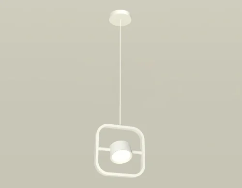 Светильник подвесной XB9118100 Ambrella light белый 1 лампа, основание белое в стиле современный хай-тек 