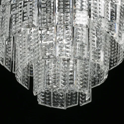 Люстра подвесная Аделард 642016207 MW-Light прозрачная на 7 ламп, основание хром в стиле классический современный  фото 7
