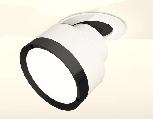 Светильник точечный XM8101501 Ambrella light белый 1 лампа, основание белое в стиле хай-тек  фото 3