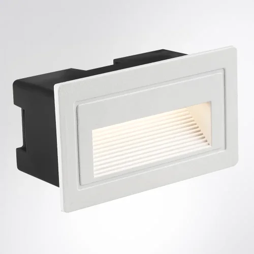 Встраиваемый светильник LED Piazza A7223IN-1WH Arte Lamp уличный IP65 белый 1 лампа, плафон белый в стиле хай-тек современный LED фото 5
