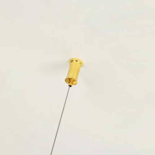Люстра подвесная Monilibus 4015-12P Favourite прозрачная на 12 ламп, основание золотое в стиле классический  фото 5