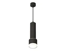 Светильник подвесной XP8111009 Ambrella light чёрный 1 лампа, основание чёрное в стиле современный хай-тек трубочки