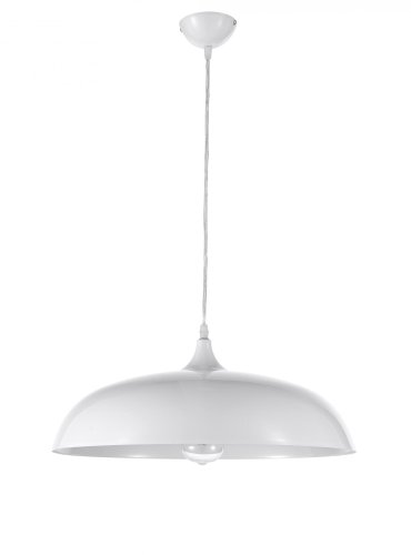 Светильник подвесной Fabio E 1.3.P1 W Arti Lampadari белый 1 лампа, основание белое в стиле современный 