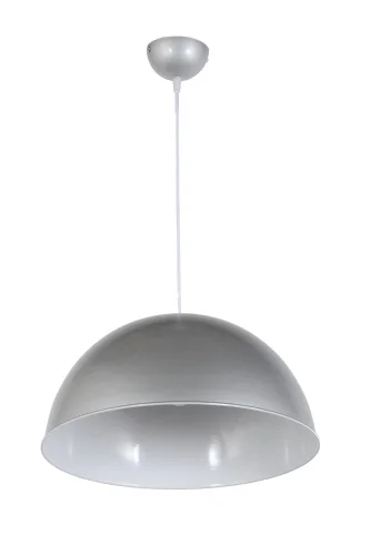 Светильник подвесной Massimo E 1.3.P1 S Arti Lampadari серебряный 1 лампа, основание серебряное в стиле современный 