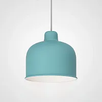 Светильник подвесной Grain 178317-26 ImperiumLoft синий 1 лампа, основание синее в стиле современный скандинавский 