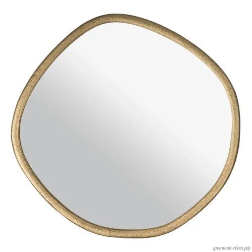 Зеркало декоративное Bani 425043 Eglo, цвет - золотой, материал - сталь / зеркало, купить с доставкой по Москве и России.