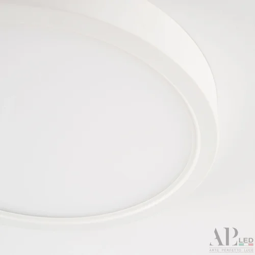 Светильник накладной LED Ingrid 3322.LDY1604M/12W/6K Arte Perfetto Luce белый 1 лампа, основание белое в стиле современный круглый фото 8