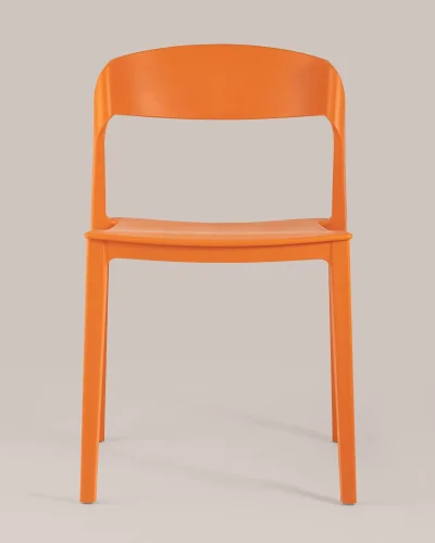 Стул Moris пластик оранжевый УТ000005556 Stool Group, оранжевый/пластик, ножки/пластик/оранжевый, размеры - ***** фото 4