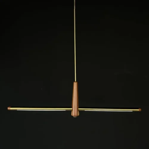 Светильник подвесной LED Kiel 151260-26 ImperiumLoft латунь 1 лампа, основание латунь в стиле современный лофт  фото 2