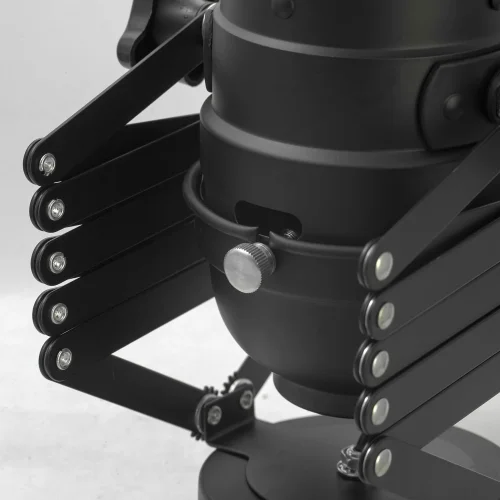 Светильник потолочный лофт Thornton GRLSP-9702 Lussole чёрный 1 лампа, основание чёрное в стиле лофт прожектор фото 7