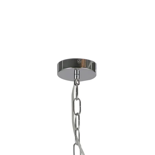 Люстра подвесная Adorna 2855-5P F-promo серебряная на 5 ламп, основание хром в стиле классический  фото 2