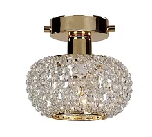 Светильник потолочный Sternchen 1390-1U Favourite прозрачный 1 лампа, основание золотое в стиле современный 