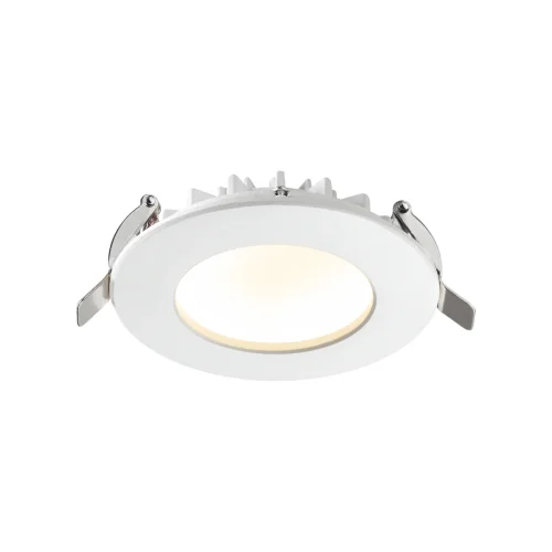 Светильник точечный LED Gesso 358805 Novotech белый 1 лампа, основание белое в стиле современный  фото 3