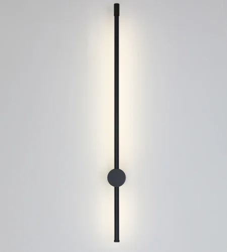 Бра LED Локи 08423-80,19(3000K) Kink Light чёрный на 1 лампа, основание чёрное в стиле минимализм хай-тек современный отражённый свет фото 2
