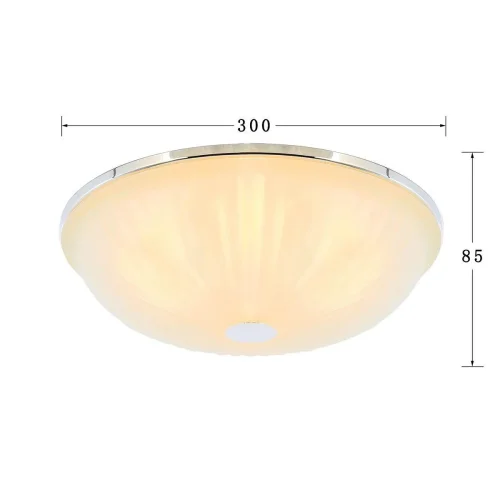 Светильник потолочный Costa 2753-3C F-promo белый 3 лампы, основание хром в стиле современный  фото 2