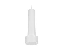 Светильник подвесной LED TN501 Ambrella light белый 1 лампа, основание белое в стиле современный трубочки