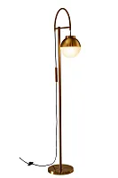 Торшер Bertini LDF 5526 MD Lumina Deco  бронзовый 1 лампа, основание бронзовое в стиле модерн
