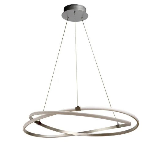 Светильник подвесной LED INFINITY 5725 Mantra серебряный 1 лампа, основание хром в стиле хай-тек  фото 2