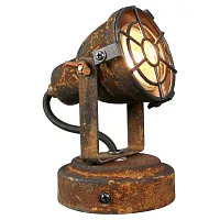 Спот с 1 лампой лофт Rockville GRLSP-9802 Lussole коричневый GU10 в стиле лофт 