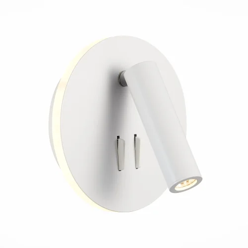 Бра LED Bondi SL1586.513.01 ST-Luce белый на 1 лампа, основание белое в стиле хай-тек для чтения