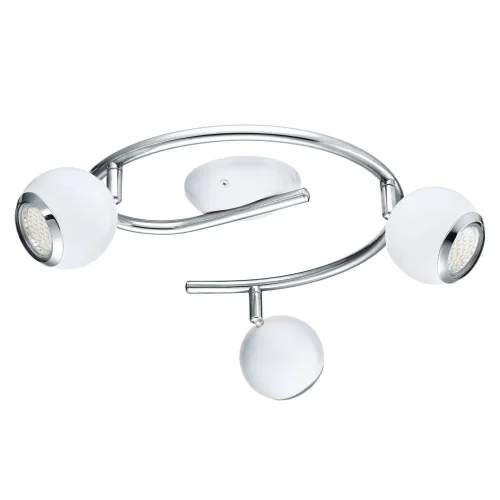 Спот с 3 лампами LED BIMEDA 31003 Eglo белый GU10 в стиле минимализм современный 