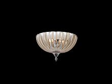 Бра 6702/А cognac Newport янтарный 2 лампы, основание хром в стиле классический 