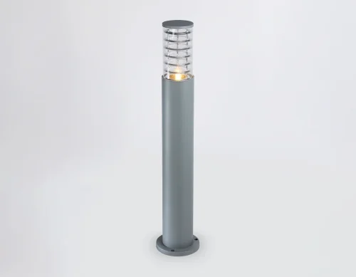 Парковый светильник ST2534 Ambrella light уличный IP54 серый 1 лампа, плафон прозрачный в стиле хай-тек современный E27 фото 2