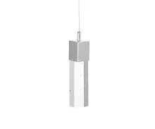 Светильник подвесной LED Аква 08510-1A(4000K) Kink Light прозрачный 1 лампа, основание хром в стиле современный 