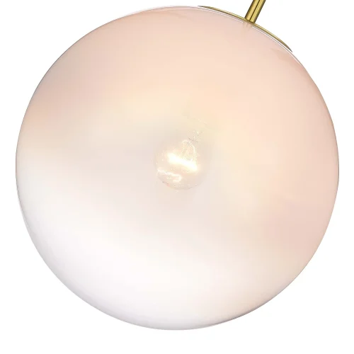 Светильник потолочный Cassius SL1190.212.01 ST-Luce белый 1 лампа, основание золотое в стиле современный шар фото 3