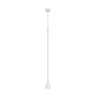 Светильник подвесной Arrow P064PL-01W-1 Maytoni белый 1 лампа, основание белое в стиле современный 