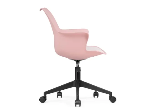 Компьютерное кресло Tulin white / pink / black 15709 Woodville, белый/экокожа, ножки/пластик/чёрный, размеры - *910***600*600 фото 3