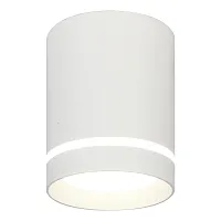 Светильник накладной LED 20009SMU/01LED SWH Escada белый 1 лампа, основание белое в стиле современный круглый