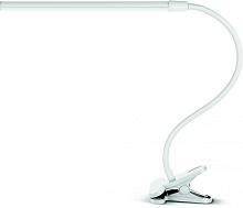 Настольная лампа на прищепке A1106LT-1WH Arte Lamp белая 1 лампа, основание белое металл в стиле современный 