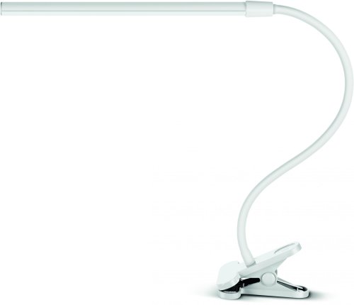 Настольная лампа на прищепке A1106LT-1WH Arte Lamp белая 1 лампа, основание белое металл в стиле современный 