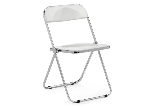 Пластиковый стул Fold складной white 15749 Woodville, /, ножки/металл/хром, размеры - *****