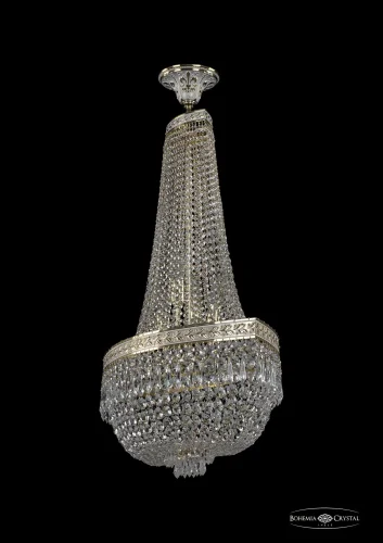 Люстра потолочная хрустальная 19273/H2/80IV GW Bohemia Ivele Crystal прозрачная на 12 ламп, основание золотое в стиле классический sp фото 3