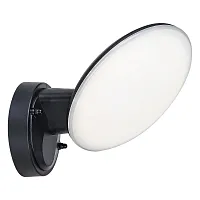Настенный светильник LED Walk 10215/1LED Escada уличный IP44 чёрный 1 лампа, плафон белый в стиле современный LED
