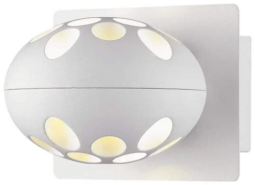 Бра LED AUGEN WE438.01.001 Wertmark белый на 1 лампа, основание белое в стиле современный 
