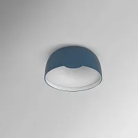 Светильник потолочный LED Djembé 184479-26 ImperiumLoft белый 1 лампа, основание синее в стиле современный скандинавский 