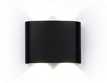 Настенный светильник LED ST4452 Ambrella light уличный IP65 чёрный 1 лампа, плафон чёрный в стиле хай-тек современный LED